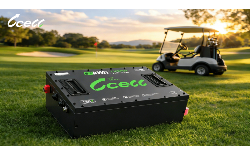 5.4 kWh Lithium Battery for Golf Carts