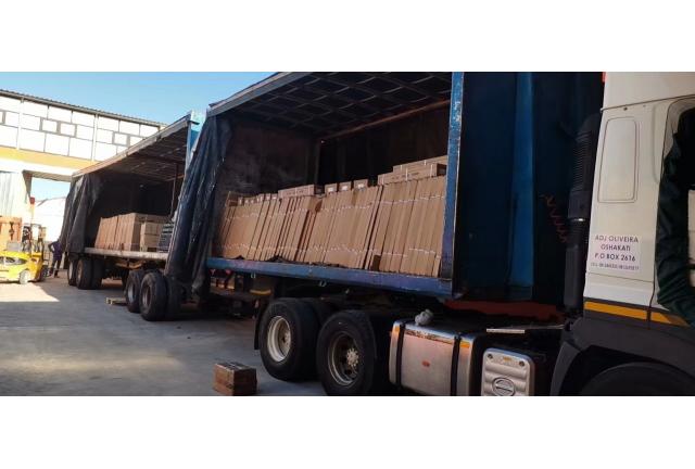 VCell solar products arrived in Angola on May 12, 2022