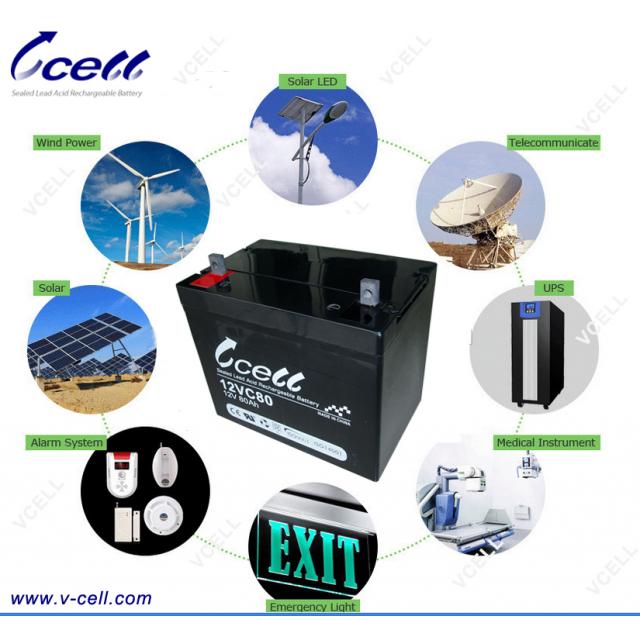 12V 7.2Ah Valve Regulated Sealed Lead Acid Battery