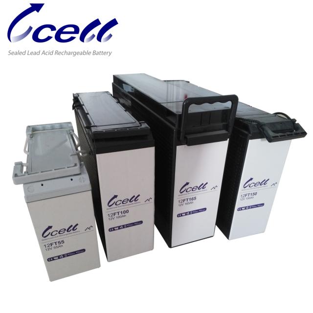 12V150Ah ​Front terminal Battery, Maintenance free Lead Acid Battery for Telecom